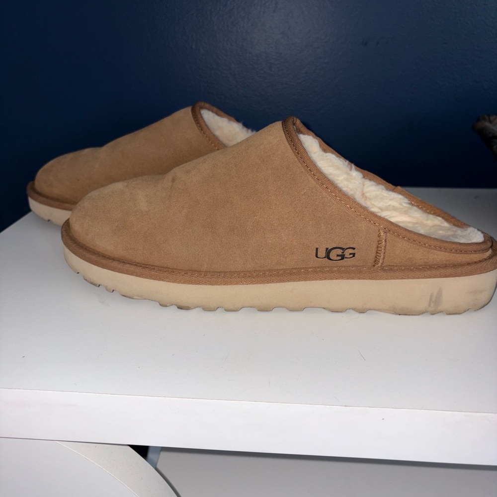 UGG Men's Brown Slip-On Loafers